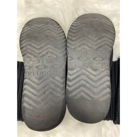 UGG Cardy Black 3 Button High Low Winter Warm Women's Boots 8 - Picture 8 of 10